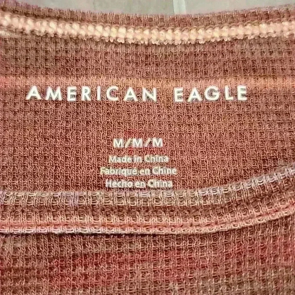 American Eagle Stripped Baby Tee - Picture 4 of 7